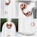PLAFOPE Abs White Portable Facial Handy Mist Sprayer Mist Humidifier Home Sauna Spa - Buy Online on SooperMarket.com