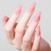 500PC Long Coffin Nail Tips - Ballerina Full Cover Press On Nails | 10 Sizes for DIY Nail Salon - Buy Online on SooperMarket.com