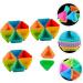 MAGICLULU 20pcs Triangle Muffin Cup Candle Molds Paper Cups Silicone Molds DIY Baking Mold Silicone Cake Molds Muffin Cake Mold Muffin Cupcake Mold Mini Silica Gel Baking Cup - Buy Online on SooperMarket.com