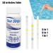 Dajidafu 50piece Easy-to- Test Strips For Precise And Convenient Measurements Water Test Strips PE Pool Test Strip Ph Test Strips seven-in-one 50 pieces/canister seven-in-one 50 pieces/canister - Buy Online on SooperMarket.com