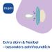 Mam Perfect Night Schnuller Set | Glow in the Dark Tooth-Friendly Baby Pacifiers | 16+ Months | Sustainable Silicone with Pacifier Box | Tiger & Bird Design (2 Pack) - Buy Online on SooperMarket.com