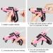 WORKPRO Cordless Hot Melt Glue Gun Kit | Rechargeable Mini Glue Gun with 20 Premium Glue Sticks | Automatic Power Off for Art, Crafts, Decorations, and Fast Repairs | Pink Ribbon - Buy Online on SooperMarket.com