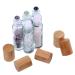 Constore Gemstone Roller Bottles - 5 PCS 10ML Refillable Roll On Bottles with Healing Crystal Chips - Ideal for Perfumes and Aromatherapy Oils - Buy Online on SooperMarket.com