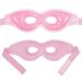 Heyu-Lotus Cooling Eye Mask - 2 Reusable Gel Masks for Dark Circles Swollen Eyes & Migraine Relief (Pink) - Buy Online on SooperMarket.com