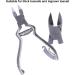 Stainless Steel Ingrown Toenails Clipper for Thick Nail Toe Nail Clippers for Thick Nail Professional Pedicure Nail Cutter for Men Women Seniors - Buy Online on SooperMarket.com