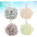 NOLITOY 4pcs Shower Ball Mesh Sponge - Luxurious Bath Pouf for a Spa-like Experience | International Shipping Available - Buy Online on SooperMarket.com