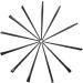 Healeved 60 Pcs Eyeliner Brush Fine Eyeliner Brush Angled Eyebrow Brush Nylon Makeup Eyeshadow - Buy Online on SooperMarket.com