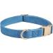 YUDOTE Ultra-Soft Dog Collar for Large Dogs | Natural Cotton Cord | Sensitive Skin | Blue-Grey L (1 Pack) - Shop Now! - Buy Online on SooperMarket.com