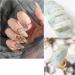 ISAKEN 10 Rolls Marble Series Nail Foils Nail Art Transfer Stickers Nail Glitter Foil Transfer Wraps Psychedelic Sky Transfer Adhesive Glitters DIY Nail Decoration - Buy Online on SooperMarket.com