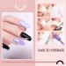 AORAEM White French Tips 500Pcs - Press On Fake Nails for Acrylic Nails - Buy Online on SooperMarket.com