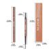 Smudgeproof Gray Eyebrow Pencil for Older Women | Waterproof Dual-ended Makeup Pen with Brush Spoolie for Precise Definition | Longlasting Automatic Eye Brow Makeup - Buy Online on SooperMarket.com