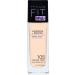 Maybelline New York Fit Me!Liquid make-up No. 105 Natural Ivory liquid make-up foundation that adapts to the skin tone natural finish light glow 30 ml (1 Pack) 105 light