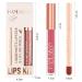 Seawave Nude Lip Liner and Lipstick Set - 12 Pcs Long Lasting Waterproof Matte Lipgloss for Black Mature Women - Makeup Gift Set - Buy Online on SooperMarket.com