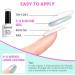 PEARL GLITTER GEL POLISH - Reflective Sparkle Clear Shell Glitter Nail Art - UV/LED Cured - 7.5ml - Buy Online on SooperMarket.com
