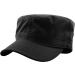 Cadet Army Cap Basic Everyday Military Style Hat (Now with STASH Pocket Version Available) X-Large Black Daily Cadet