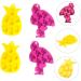 BIUDECO 4pcs Silicone Ice Mold Silicone Molds Cookie Baking Ice- Making Molds Cake Molds Ice Tray Pudding - Buy Online on SooperMarket.com