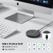 AIRHUG USB Microphone Desktop Computer Mic Mute Button with LED AI Noise Reduction - Buy Online on SooperMarket.com
