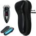 Shaver Organizer Case - Portable Electric Shaver Storage Bag for Travel | EVA Travel Carrying Case in Black - Buy Online on SooperMarket.com