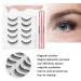 Magnetic Eyeliner & Eyelash Kit - 5 Pairs 3D No Glue Needed | Easy Application with Tweezers - Buy Online on SooperMarket.com