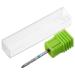 Baluue Nail Drill Bits Tungsten Steel Manicure Drill Bit Electric Pedicure Manicure Grinding Nail Art Tools for Manicure Pedicure Home Salon Green