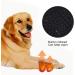 2Pcs Adjustable Dog Cat Leg Brace Elastic Warm Knee Pads for Surgery Wound Support and Stability for Injury Recovery Prevent Licking (Black) - Buy Online on SooperMarket.com