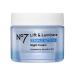 No7 Lift & Luminate Triple Action Night Cream - Anti Wrinkle  Collagen Peptide Brightening Cream - Skin Firming Hyaluronic Acid & Hibiscus + Hyperpigmentation Vitamin C Face Cream (50ml) Regular