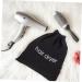 PLAFOPE 12 Pcs Hair Dryer Storage Bag Crimper Hair Tool Travel Makeup Bag Travel Supplies Black Fabric - Buy Online on SooperMarket.com