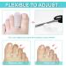 Silicone Toe Separators Guards - Pain Relief and Protection for Toes - Easy to Cut - Reduce Pressure - Ideal for Daily Activities - Buy Online on SooperMarket.com