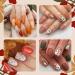 Clou Beaute Cozy Campfire Collection Gel Nail Polish Kit - 18 Fall Winter Colors | Orange Yellow Green Soak Off Polish Set with Lamp Base and Top Coat | 8ml Manicure Gift for Women - S22-07 - Buy Online on SooperMarket.com