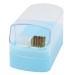 Nail Drill Cleaning Brush Holder Nail Drill Cleaner Holder Lightweight Stand Display Manicure Tools 30 Holes Dustproof for Home Nail Technician (Blue)