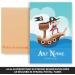 Personalized Pirate Ship Print for Boys Bedroom - Ideal for Birthday, Christening, or Naming Day Decor - Wall Art Keepsake for Sons, Godsons, and Brothers - Buy Online on SooperMarket.com
