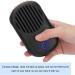 FILFEEL Eyelash Fan for Lash Extensions | Portable Bladeless USB Fan | Rechargeable Glue Dryer & Cooling Fan (Black - Buy Online on SooperMarket.com