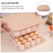 OSALADI Kitchen Egg Tray 3pcs Egg Storage Box Refrigerator Egg Trays Clear Plastic Tray Eggs Egg Plate Pp Household re-usable - Buy Online on SooperMarket.com