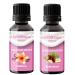 Flavor drops sugar -free set 2x 30 ml - vanilla & hazelnut |Slots without calories for sweeten with dosing aid |Vegan |For natural yoghurt porridge or quark - Hello Shape vanilla & hazelnut 30 ml (2 pack)