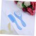Newborn Baby Hair Brush & Comb Set - Soft Infant Scalp Massage Brushes in Blue - Size 1 - Buy Online on SooperMarket.com