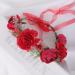 Wiwpar Red Rose Floral Crown Headband for Women - Adjustable Flower Hair Wreath Garland - Buy Online on SooperMarket.com