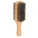 2PC Bartbrush Set - Soft Double-Sided Mustache & Facial Shaving Brushes for Men | Knot Removal Grooming Tool for Home & Salon - Buy Online on SooperMarket.com