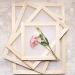 Worown Wooden Paper Making Mould Frame - DIY Paper Craft and Dried Flower Handcraft - 3 Sizes Available - Buy Online on SooperMarket.com
