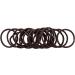 12 PCS BROWN Elastic Hair Bands 3mm Elastic Hair Ties Ponytail Holders Bulk Hair Ties No Metal Gentle Elastics for Women Men Girls Kids (Brown) - A2THIBRO - Buy Online on SooperMarket.com