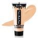 Go Ho Pastel Orange Cream Face Body Paint(2.37oz 70ml) Water Based Pastel Orange Makeup Face Painting for SFX Cosplay Costumes Festivals Halloween Make up
