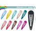 DAZISEN 40 Pack Hair Clips For Girls Metal Snap Kids Barrettes Women'S Hair Accessories Colorful Candy Lovely Simple Hairstyle Clips Purple - Buy Online on SooperMarket.com