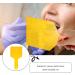 DOITOOL Cover Led Goggles 3 pcs Shield Helper Visor Light Teeth Construction Shielding Safety Protector Convenient Premium Orange Hand-held Sheild Anti- Plastic Blocking Work Eye Tool - Buy Online on SooperMarket.com