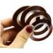 Cinnamon Color Glitter Nail Art Striping Tape - 4pcs Adhesive Rolls, 1-3mm Tips - Buy Online on SooperMarket.com