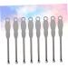 100pcs Stainless Steel Ear Wax Curette | Ear Pick Cleaner Tool - Buy Online on SooperMarket.com