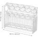 NAMOARLY Egg Storage Box Clear Drawer Plastic Eggs Egg Organizer for Refrigerator Egg Rack Devil Crisper - Buy Online on SooperMarket.com