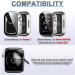 6 Pack Hard PC Case + Tempered Glass for Apple Watch 44mm SE(2022) Series 6/SE/5/4 - Ultra-Thin Scratch Resistant Protective Cover - Black/Blue/Green/Starlight/Clear/Rose Gold - Buy Online on SooperMarket.com