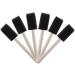 WLLHYF 6 PCS Foam Paint Brush Set - Durable Sponge Brushes for Crafts & Paints - Wooden Handles - Ideal for Smooth Surfaces & Stain Removal - Buy Online on SooperMarket.com