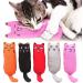Legendog 5Pcs Catnip Toy, Cat Chew Toy Bite Resistant Catnip Toys for Cats,Catnip Filled Cartoon Mice Cat Teething Chew Toy Multicolor