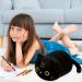 Black Cat Plush Doll 35CM Black Cat Plush Toy Black Cat Gifts For Girls Stuffed Black Cat Animal Plush Toys Black Cat Plush Pillow Super Soft Stuffed Toy Black Cat Gift - Buy Online on SooperMarket.com