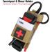 Yoncono Tactical Tourniquet Holder - Portable Military First Aid Storage Bag for Trauma Scissors (Khaki) - Buy Online on SooperMarket.com